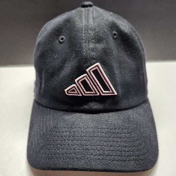 Vintage Adidas Youth Ball Cap Hook & Loop Adjustable Strap Embroidered Logo - Picture 1 of 8